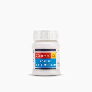 Camel Acrylic Matt Medium Individual jar of 100 ml