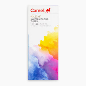 Camel  Artist  Water  Colours  Assorted  pack  of  tubes,  12  shades  in  20  ml